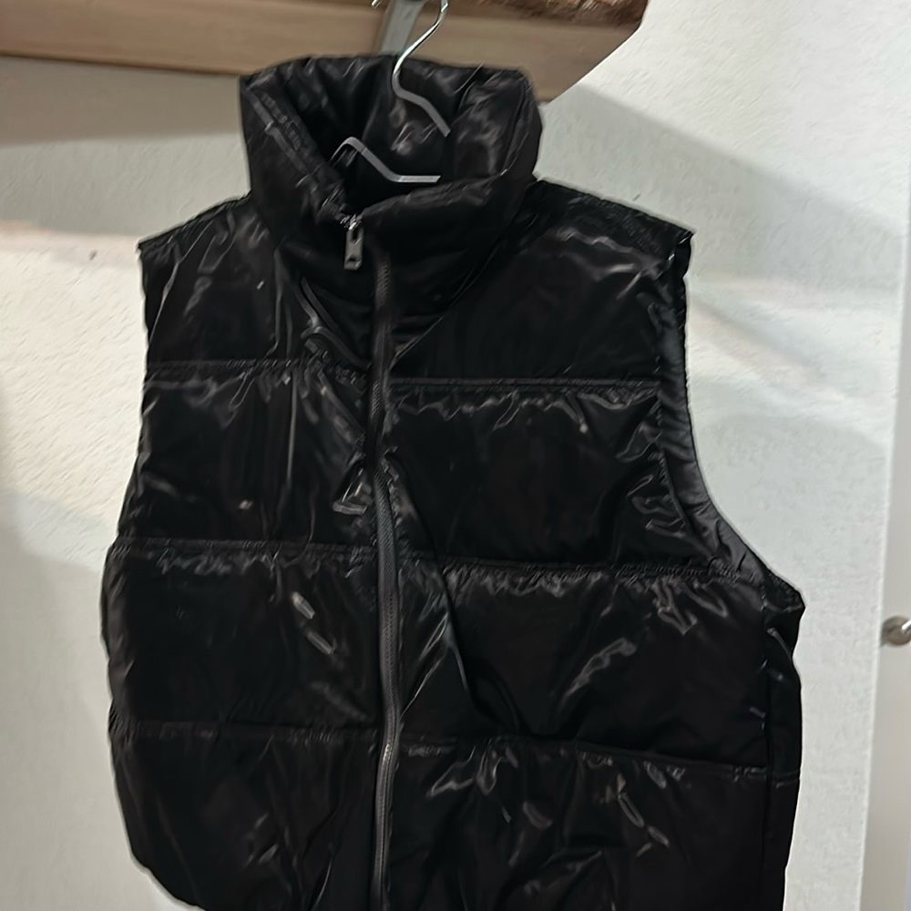 Satin like vest
